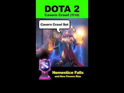 "Cavern crawl dota 2 with the latest battle pass 2021" #shorts