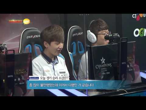 2016 롤챔스 서머(ROX vs CJ) Smeb '쉽게 이길 수도 있겠다고 생각했는데 생각보다 잘하셔서 놀랬다'