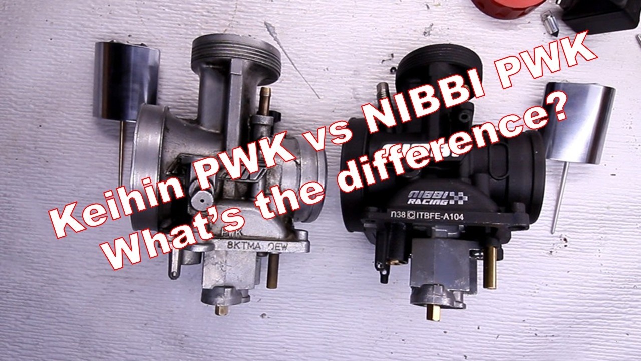 Side-By-Side Keihin PWK vs Nibbi PWK
