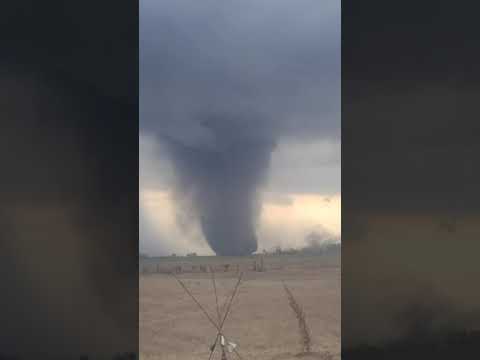 Tornado en San Genaro, Santa Fe, en la tarde del viernes