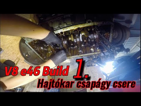 V8 e46 Build 🛠 - Hajtókar csapágy csere #1.