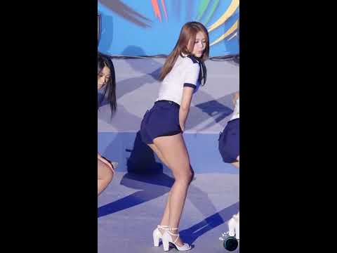 [Fancam/직캠]141006 전국기능경기대회 축하음악회 AOA 혜정 짧은치마