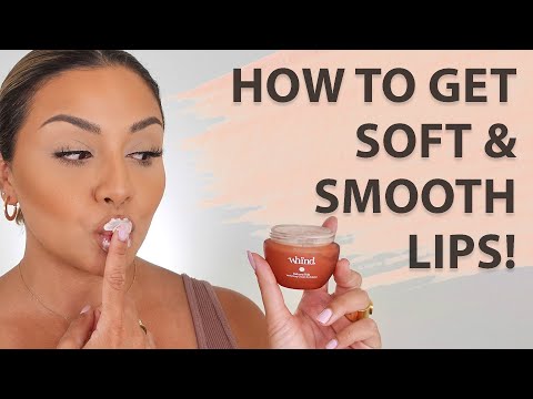 HOW TO EXFOLIATE YOUR LIPS EASILY | NINA UBHI