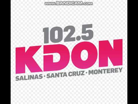 102.5 KDON Station ID October 13, 2019 10:59am