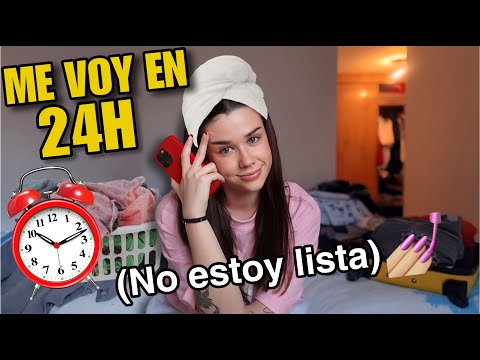TENGO UN VIAJE EN 24 HORAS… y no he preparado NADA 😵‍💫