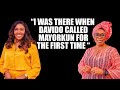 I WAS THERE WHEN DAVIDO CALLED MAYORKUN FOR THE FIRST TIME Nollywood Actress Toyin Adewale