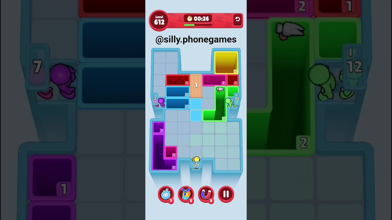 Drop Away Level 612 Walkthrough Solution