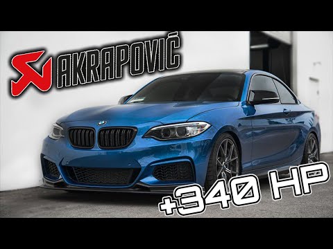 BMW M240i With AKRAPOVIC Exhaust ⚡       +340 Ch & +500 Nm 🏎️⚡📽️