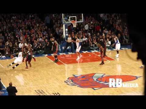 Lebron james vs Knicks Final Minutes Crazy Footage (720HD)