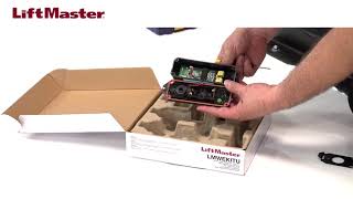 How to Install the LMWEKITU with a Resistive Edge Sensor on a LiftMaster Gate