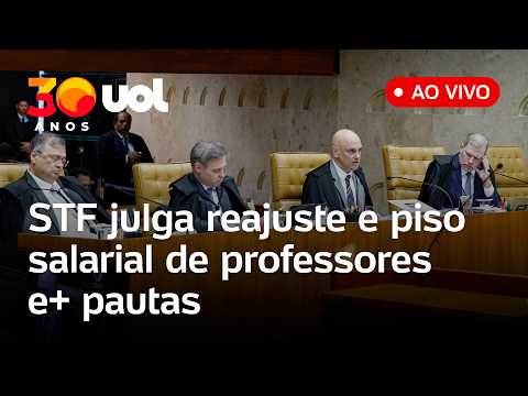 STF julga reajuste e piso salarial de professores da rede municipal; assista ao vivo