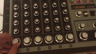 Video thumbnail for Boss Roland KM60 KM-60 mixer - Reverb.com sale by StudioSoba