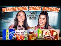 International Snack Mukbang Lissa Aires Christie McFit Try Snacks From Around The World