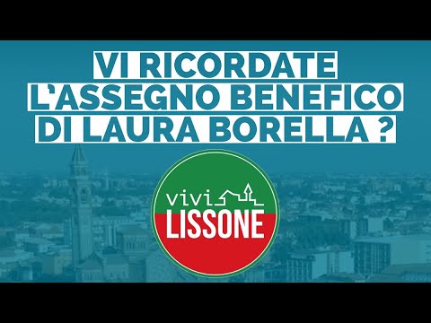 Assegno elettorale di Laura Borella - Consiglio comunale 13-10-2022