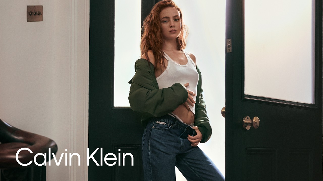 Sadie Sink in the Perfect Denim | Calvin Klein Fall 2026 - YouTube