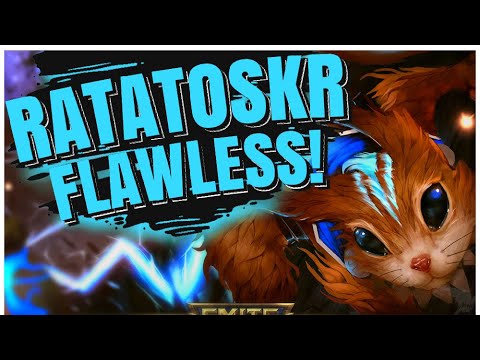 SMITE - THE BEST BEGINNER JUNGLER![RATATOSKR JUNGLE GAMEPLAY]