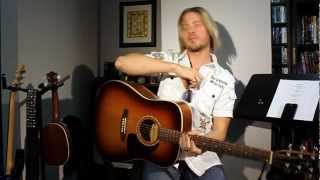 "Tutorial" I Still Remember "How to Write a Hit Song on Guitar" Jeffrey Michael Pedora