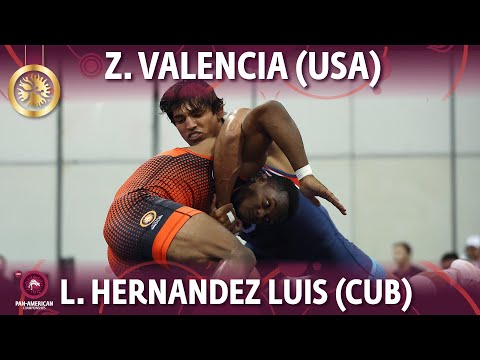 Zahid Valencia (USA) vs Lazaro Hernandez Luis (CUB) - Final // Pan-American Championships 2022