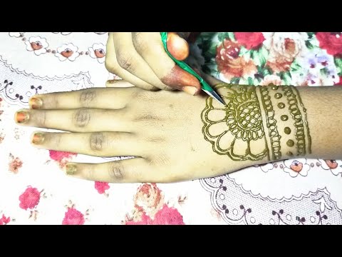 Mehendi Design | Left Hand Design