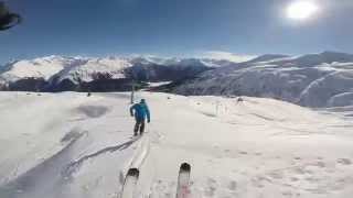 preview picture of video 'GoPro: Klosters Klub Skiing Pt. I'