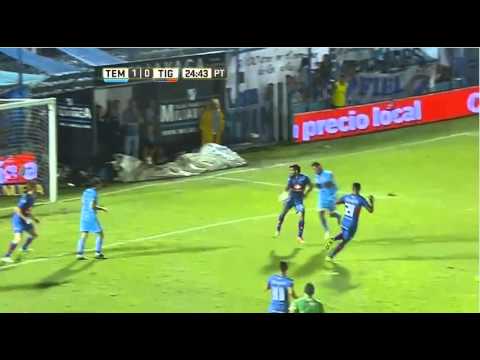 Penal burdo y gol de Chimino - Temperley 2 Vs 0 Tigre - Fecha 5 - Liga Argentina