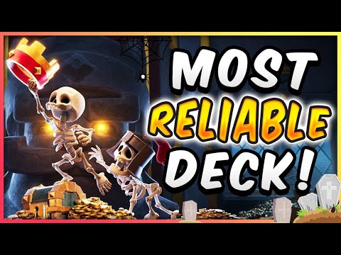 ONLY Deck You'll EVER Need! Best Graveyard Deck in Clash Royale!