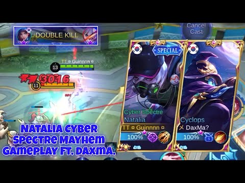 Natalia Cyber Spectre Mayhem Gameplay Ft. Daxma.
