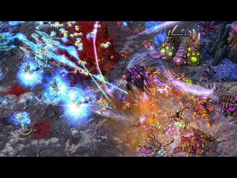 E P I C - Serral 🇫🇮 (Z) vs ShoWTimE 🇩🇪 (P) on Stargazers - StarCraft 2 - 2022
