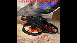 Trotz Crash mein Bester Rookie Flug! FPV Tinyhawk S empty Guesthouse Bavaria Hausgang Racetrack