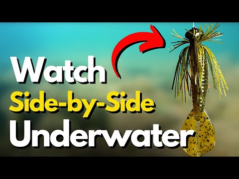 The MOST Effective Retrieve for a Jig (Side-by-Side Underwater)