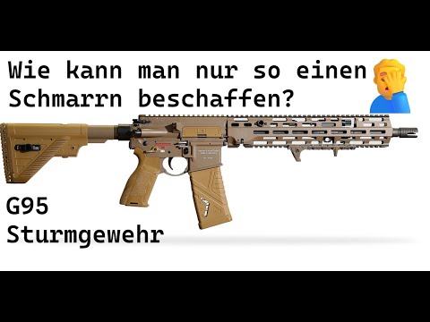 The new German Army assault rifle G95 - even worse than the old G36?