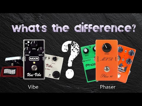 What's The Difference? Uni-Vibe and Phaser