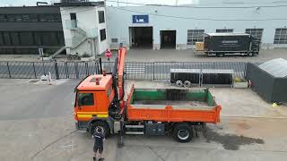 Mercedes-Benz ACTROS 1832 K + Palfinger 10 t/m dump truck for sale - Image 5 | Autoline SG Mercedes-Benz ACTROS 1832 K + Palfinger 10 t/m dump truck | Image 5 - Autoline