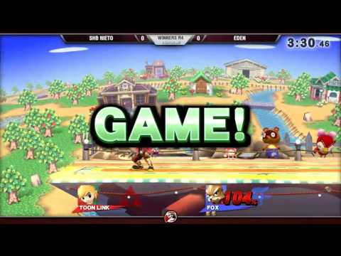 VS Weekly 7/7/16 - Winners R4 - Nieto (TLink/Mario) vs. Eden (Fox) - Smash 4