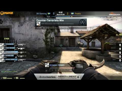 fnatic vs. SK Gaming | Cons.Finale, DreamHack Summer 2014 | de_inferno