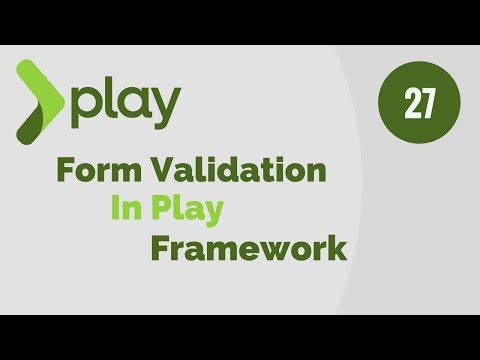 Play Framework Tutorial 27 | Form Validations in Play