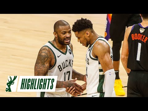 Highlights: Bucks 108 - Suns 118 | NBA Finals Game 2 Highlights | 7.8.21