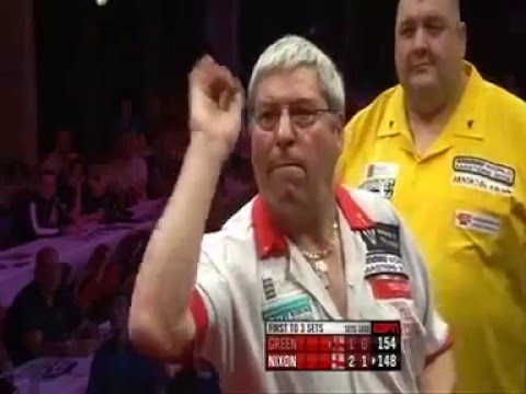 Darts World Masters 2012 Last 32 R Green vs Nixon