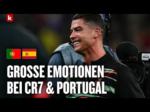 Tränen bei CR7! Portugal feiert den Titel - für Spanien endet die Serie | Portugal - Spanien 5:3