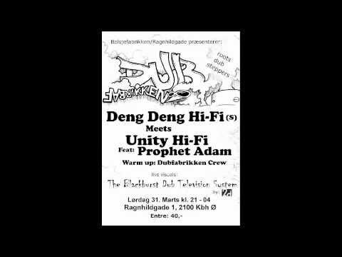 UNITY HiFi @ Dubfabrikken Copenhagen - Prophet Adam on the mic - Rastafari arise