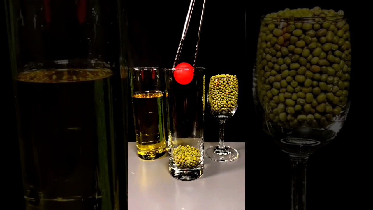 Red Hot Metal Ball vs Green Beans Experiment | Life Hacks Central #shorts