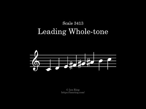 Scale 3413: Leading Whole-tone