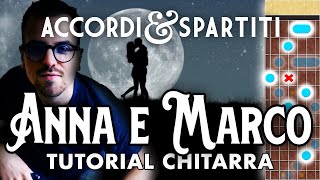 ANNA E MARCO Tutorial Chitarra - Lucio Dalla