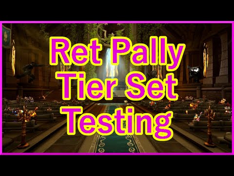 Retribution Paladin Tier Set Testing | 9.2 PTR THOUGHTS | World of Warcraft