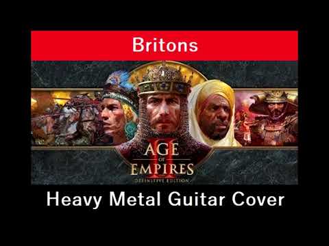 Age of Empires 2 DE - Britons Theme (HEAVY METAL GUITAR COVER)