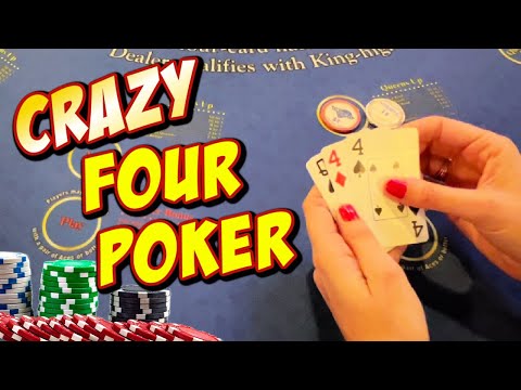 Nice Run on Crazy Four Poker 👊