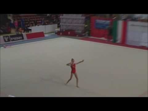 Ginnastica 5 Cerchi SERIE B 2016: corpo libero LAURA ZAMBOLIN