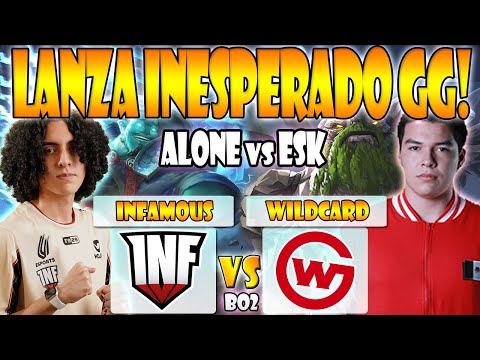 INFAMOUS VS WILDCARD GAMING BO2[GAME 2]BTS PRO SERIES SEASON 11:AMERICAS  - DOTA 2 PRO