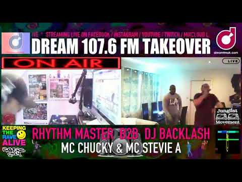 DREAM FM UK TAKEOVER - 15/11/20 - DJ RHYTHM MASTER B2B DJ BACKLASH - MC STEVIE A & MC CHUCKY