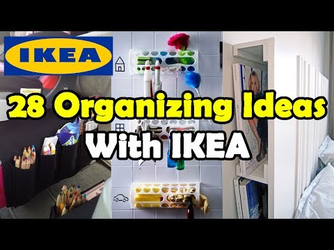 イケアを使った28の整理整頓アイデア (28 Organizing Ideas With IKEA)